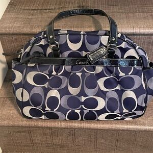 Coach diaper bag